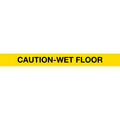 Queue Solutions SafetyMaster 450, Orange, 13' Yellow/Black CAUTION-WET FLOOR Belt SM450O-YBCWF130